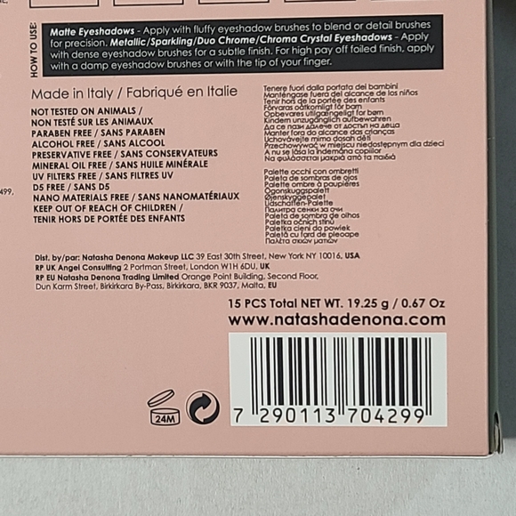 Natasha Denona Retro Glam Eyeshadow Palette NIB Retail Value $69 - Picture 9 of 12